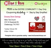 Time 2 Save Workshops