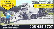 LOW COST CEMENT CONSTRUCTION