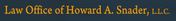 Law Office of Howard A. Snader,  LLC