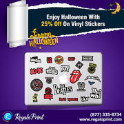 Enjoy Halloween with 25% off on Vinyl Stickers | RegaloPrint