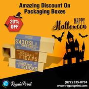 Amazing 20% Discount On Packaging Boxes | RegaloPrint