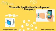 Wearable App Development Company | Wearable App Developers