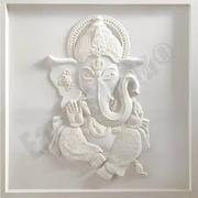 Lord Ganesha Stone Mural | EarthStona
